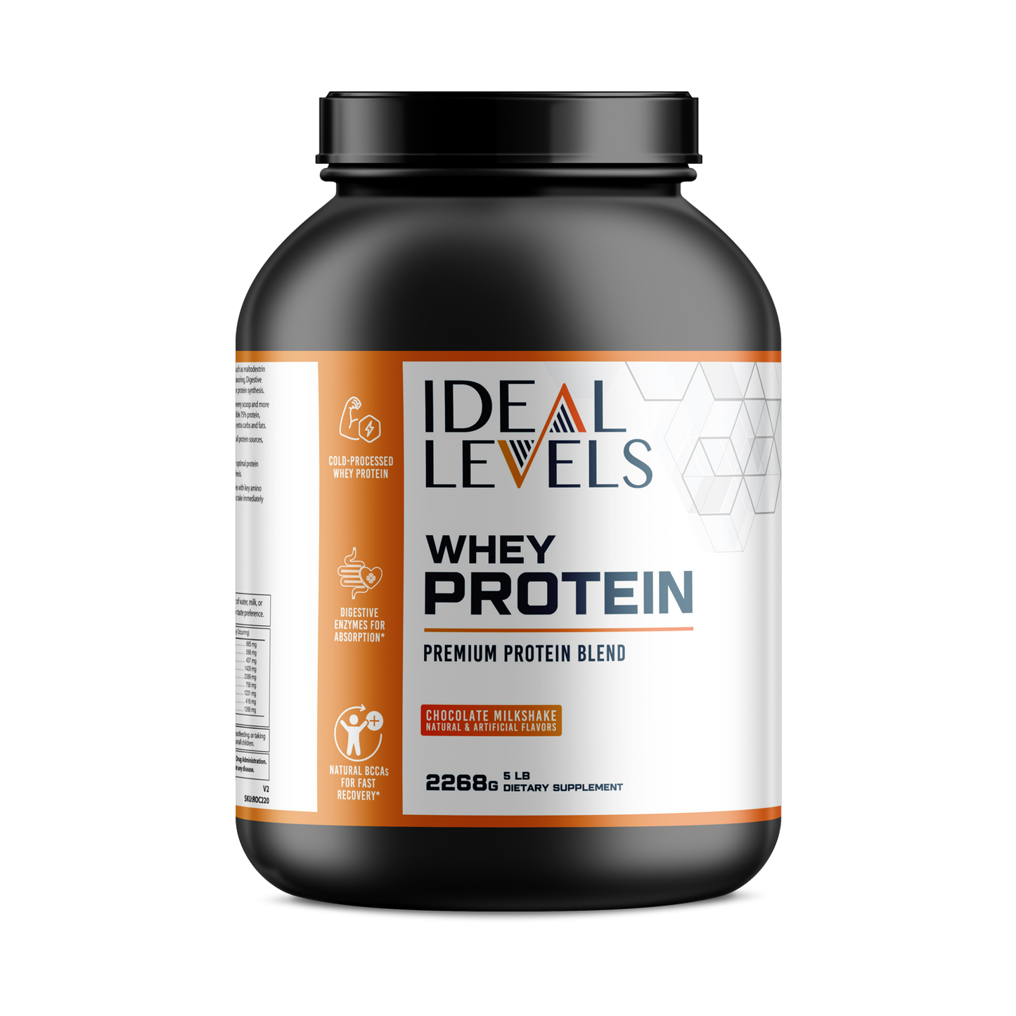 5lb Whey Protein Chocolate – 70 servings