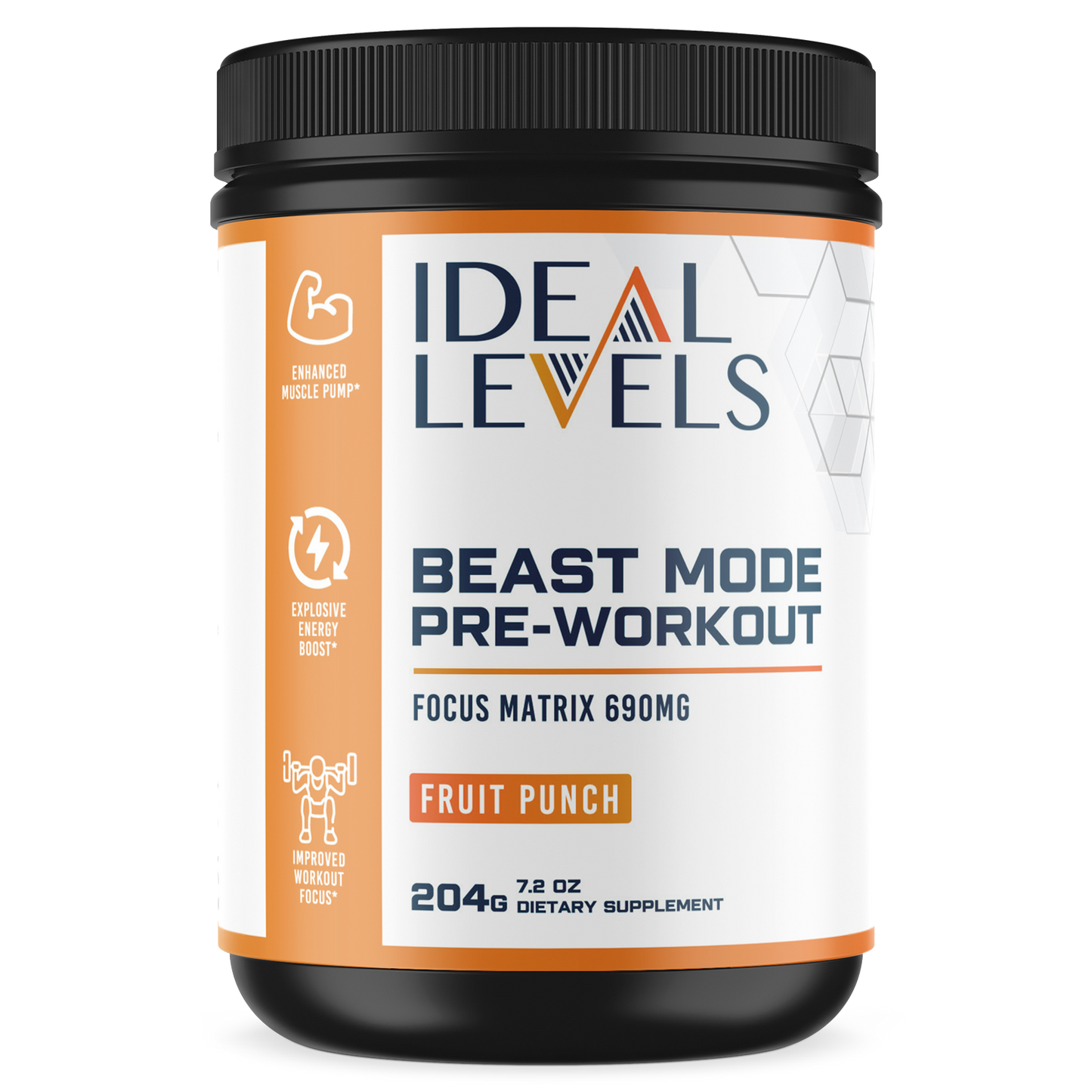 Nitric Shock Pre-Workout (Fruit Punch)