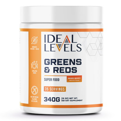 All - In/One Greens & Red SuperFood + Immune 270g Mixed Berry w/Natural Flavo